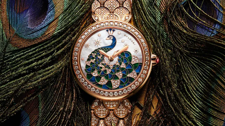 Bvlgari is zo trots als een pauw op dit nieuwe horloge