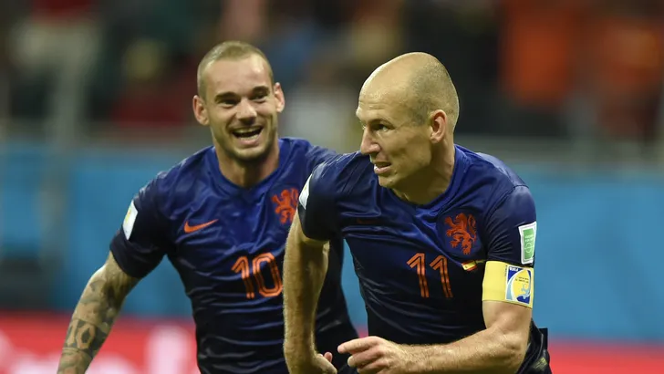 Sneijder en Robben voor Oranje in 2014