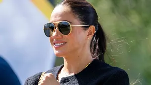 bouclé Meghan Markle Mango