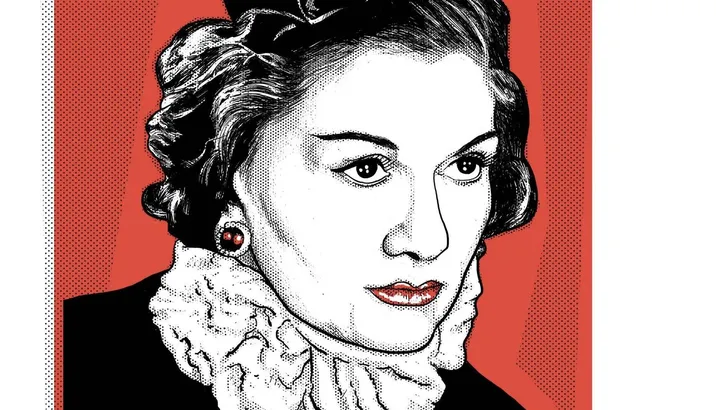 Illustratie Coco Chanel