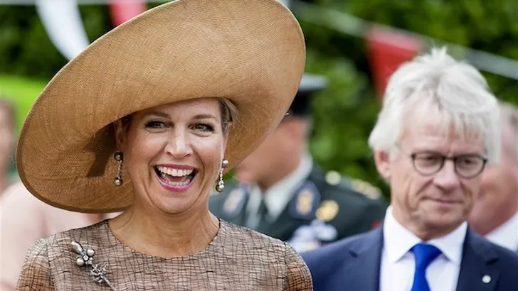 Máxima's bomvolle royaldag