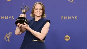 Jodie Foster bij Emmy's 2024