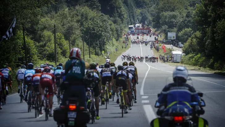 Waaiers etappe 6 tour