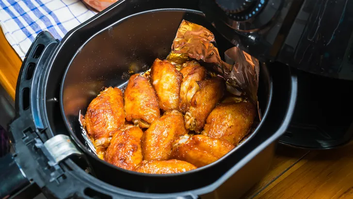 Kip uit de airfryer