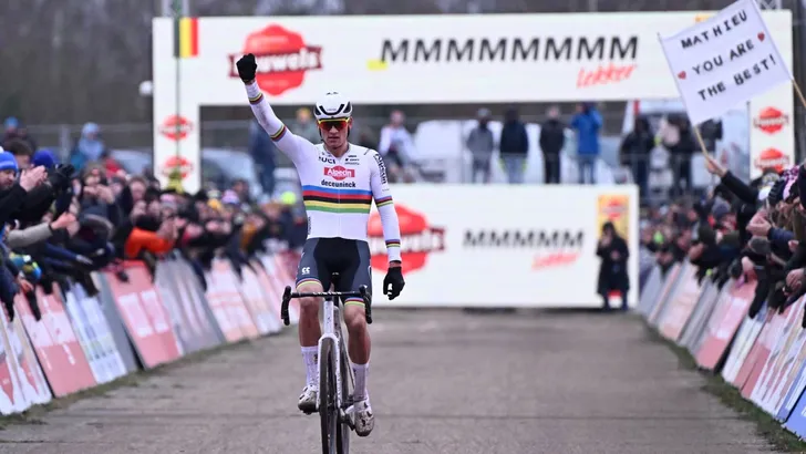 UCI Cyclo-cross World Cup race in Zonhoven 2024 men