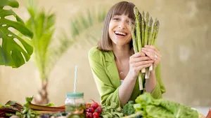 Groene asperges