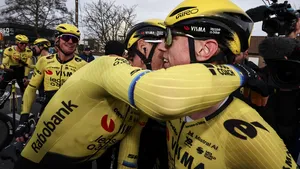 Matthew Brennan won met Kuurne-Brussel-Kuurne zijn eerste semiklassieker in België. De Brit zet zich met zijn zege inmiddels naast Wout van Aert in het voorjaar.