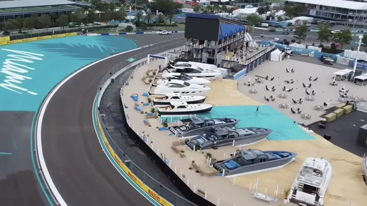 Dit betaal je voor een botenvijver-ticket bij de Miami Grand Prix