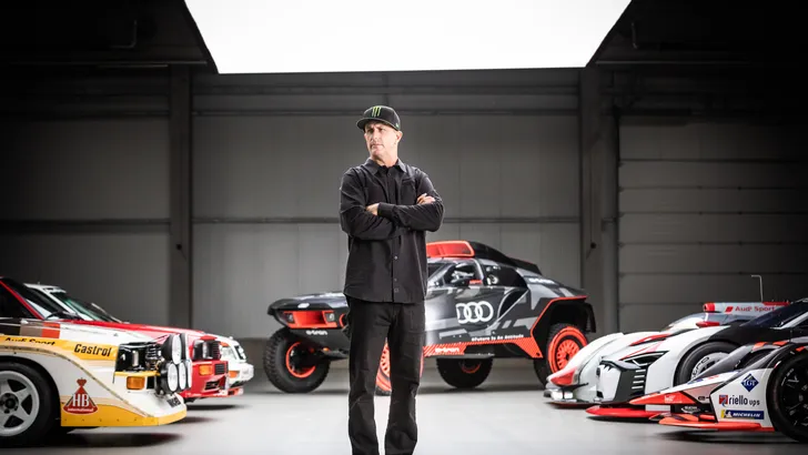Ken Block moet elektrische Audi's spannend gaan maken