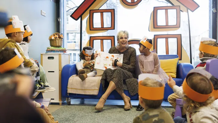 Voorleesontbijt Prinses Laurentien