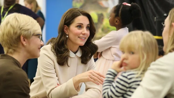 Hertogin Kate op haar best (in een geit)