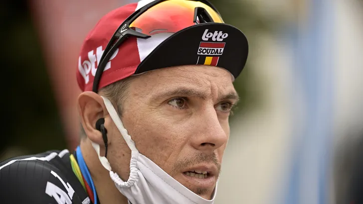 Gilbert rijdt Amstel Gold Race mogelijk niet: 'Hij moet zich op training testen'