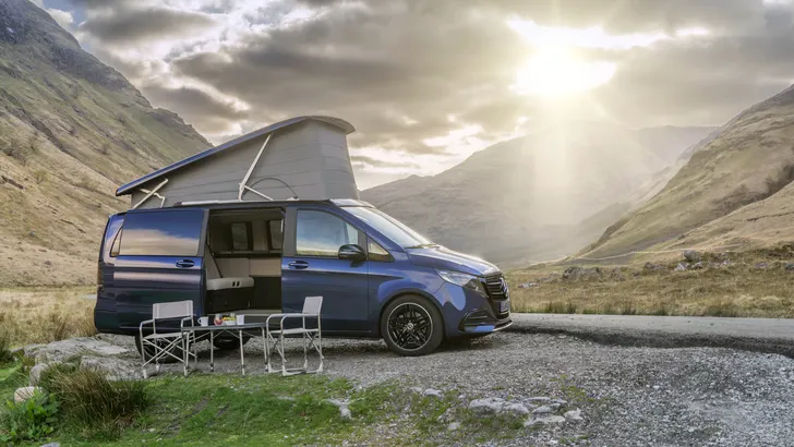 Mercedes-Benz presenteert V-Klasse Marco Polo en nieuwe Sprinter-campers op vakantiebeurs CMT
