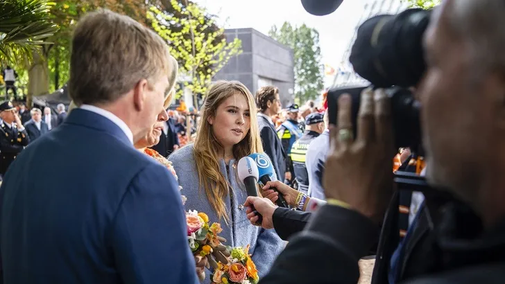 Prinses Amalia eerlijk in eerste interview