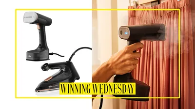 Winning Wednesday: 3x een stoomstrijkijzer + handstomer van Braun t.w.v. €184,98