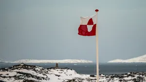 De Groenlandse vlag