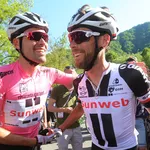 Dumoulin en Ten Dam in Giro 2017