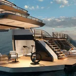 ISA Yachts Zeffiro 130 is luxe mobiele beachclub