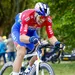 danny van poppel, een van de renners die al aan het begin van het wielerseizoen in actie komen, in volle actie