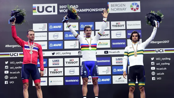 Kristoff: ‘Met 150 meter te gaan dacht ik wereldkampioen te worden’