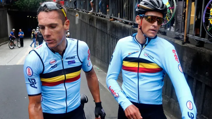 wegwedstrijd elite mannen WK 2017 in Bergen