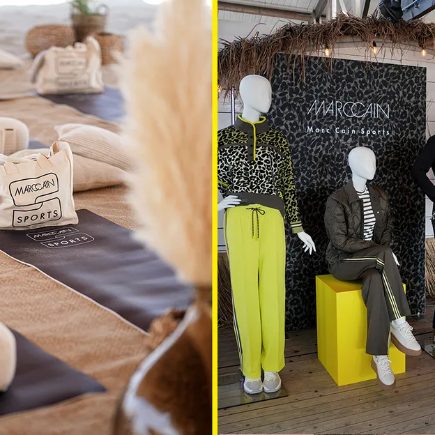 Sfeerimpressie van het Beach Moments-event van Marc Cain in Noordwijk