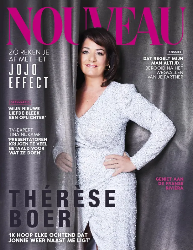 De cover van de nieuwste Nouveau met Thérèse Boer.