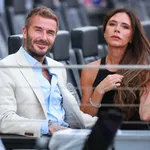  David Beckham of Inter Miami CF and wife Victoria Beckham