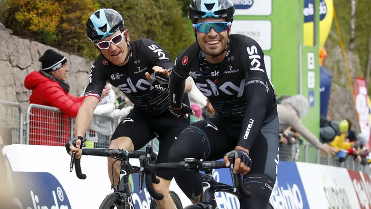 Giro 2017: Thomas en Landa kopmannen bij Team Sky