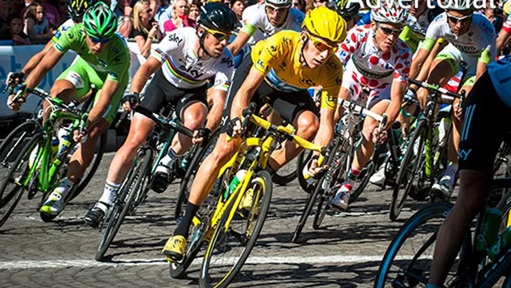 Variatie aan sponsors in de wielersport