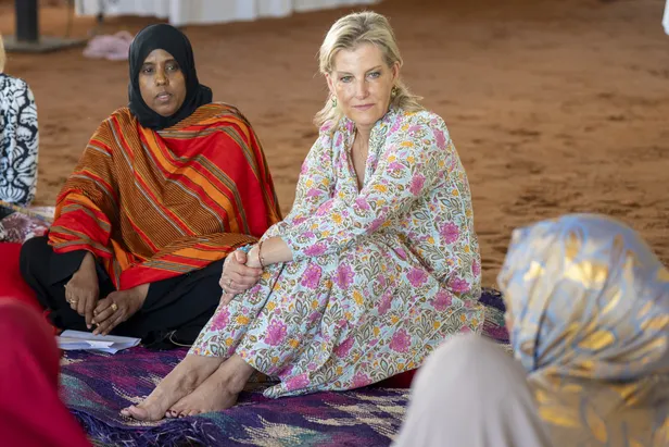 Hertogin Sophie van Edinburgh bij een recent bezoek aan Kenia, februari 2026.