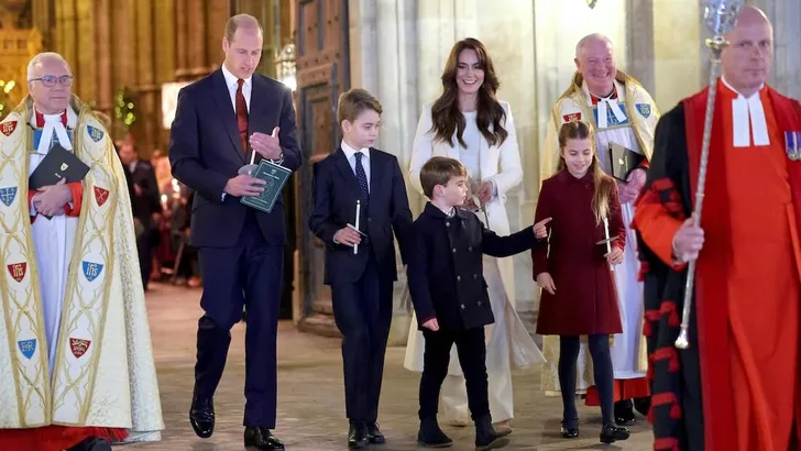 Royals Attend Together At Christmas Carol Service