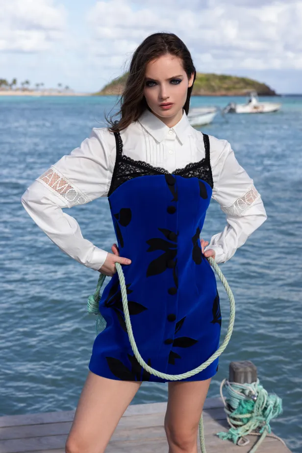 Jurkje: Glamoda | Blouse: Celestina Agostino