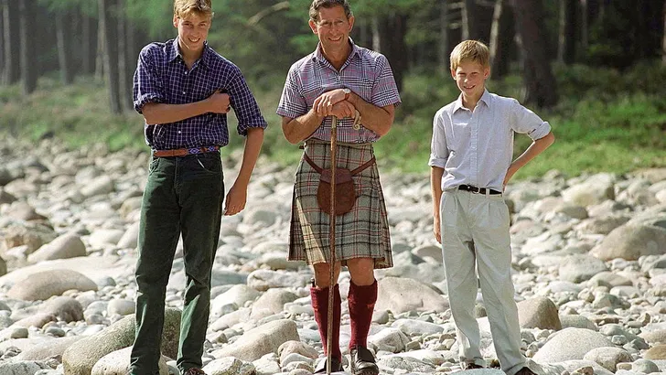Charles III als vader