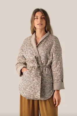 Zachte kimono blazer van Second Female | €155