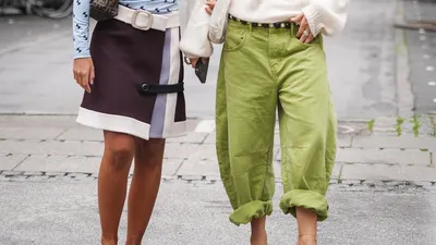 Broek en rok fashion week