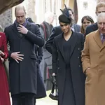 Kate, William, Meghan en Charles