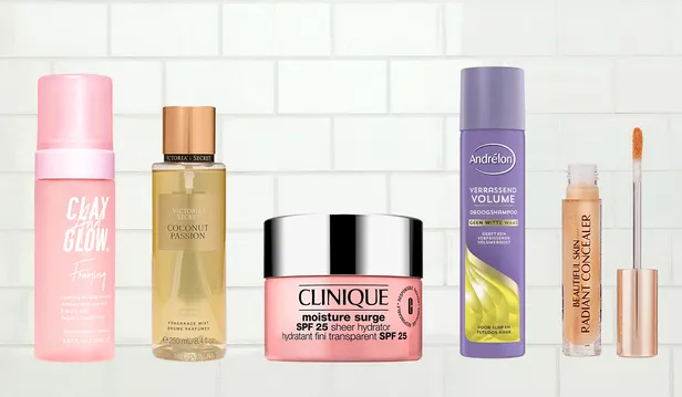De favorieten van Pam: Clay and Glow, Victoria's Secret, Clinique, Andrélon en Charlotte Tilbury