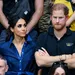 Foto van Meghan Markle en prins Harry