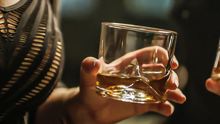 Yep, dit is de Mount Everest, in een glas 