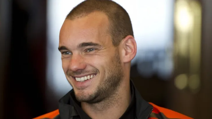 Wesley Sneijder zet een belangrijke stap 