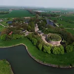 Aerial view of Fort Honswijk Lekdijk or at Tull en 't Waal