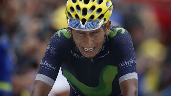 Nairo Quintana laat Rio links liggen