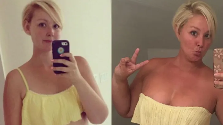 Deze voor- en nafoto’s bewijzen dat je gewicht niet je geluk bepaalt