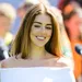 prinses Alexia witte top in menigte