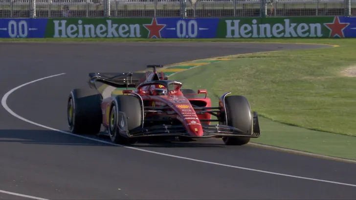 Charles Leclerc dominant in Melbourne