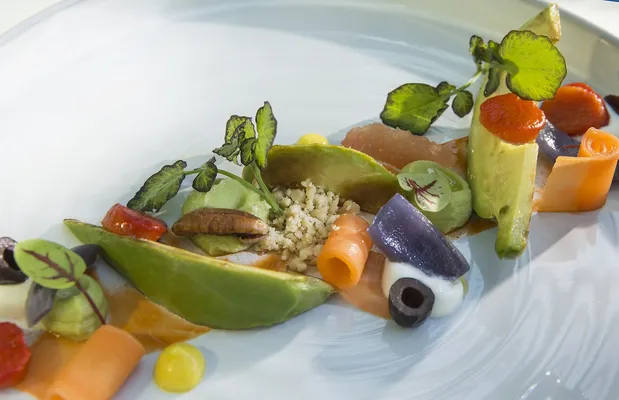 In het restaurant geniet je in stijl van de meest exquise hapjes.