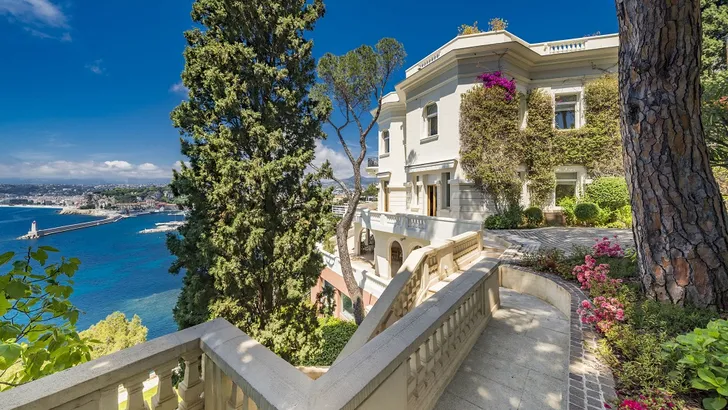Het huis van Sean Connery in Nice staat te koop