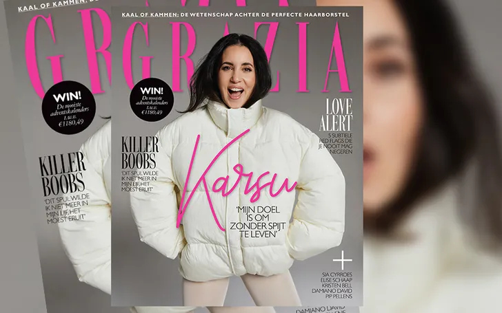 De nieuwste Grazia met Karsu op de cover ligt nu in de winkel
