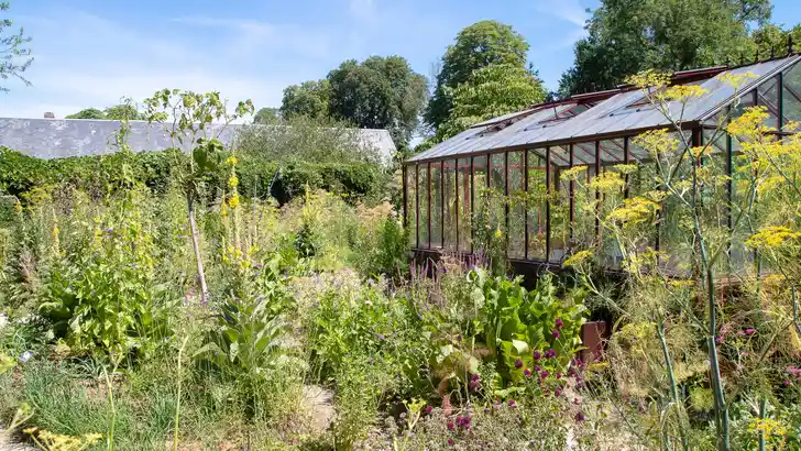 Chaumont Gardens landscaped park on loire